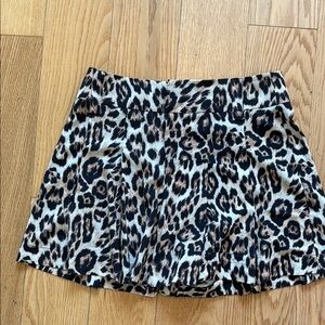 Leopard Print Women's Shorts